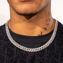 ICEVAULT | 10MM ICED CUBAN LINK CHAIN & BRACELET SET