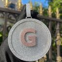 ICEVAULT | CUSTOM ICED OUT ONE - LETTER PENDANT