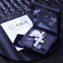 ICEVAULT | MOISSANITE CUBAN CROSS PENDANT - 925 SILVER VVS1