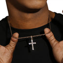 ICEVAULT | CROSS PENDANT - GOLD PVD PLATED