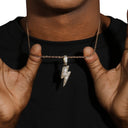 ICEVAULT | LIGHTNING PENDANT - GOLD PVD PLATED