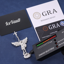 ICEVAULT | MOISSANITE ARCHANGEL MICHAEL PENDANT - 925 SILVER VVS1