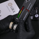 ICEVAULT | MOISSANITE DOUBLE ROW TENNIS RING - 925 SILVER VVS1