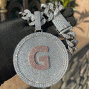 ICEVAULT | CUSTOM ICED OUT ONE - LETTER PENDANT