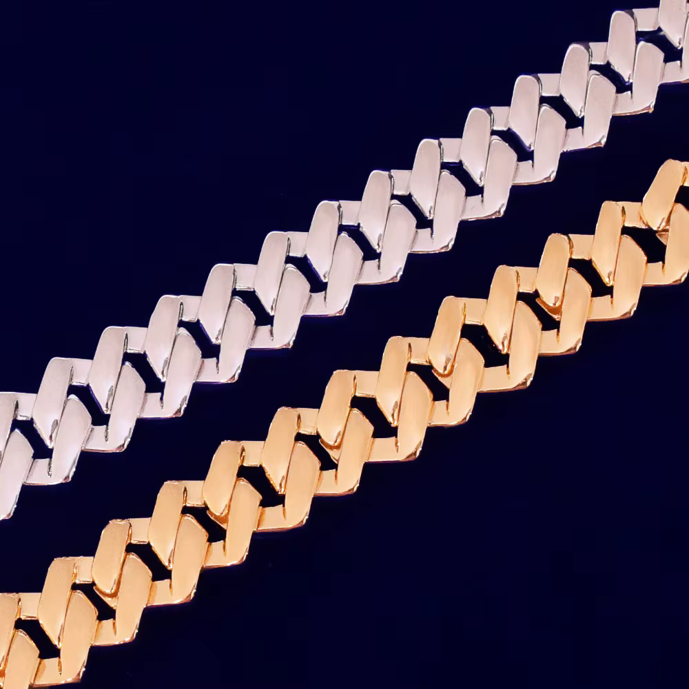 ICEVAULT | Iced-Out Cuban Link Chain 5A+ CZ Diamond Prong Set Necklace