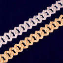 ICEVAULT | 14MM ROUND DIAMOND CUT CUBAN LINK CHAIN