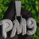 ICEVAULT | 3D LAYERED BRUSH FONT - CUSTOM PENDANT